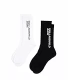 KARL LAGERFELD JEANS, Hombre, Pantalón Deportivo Con Logo En Cuadro, Ajuste Regular, Gris Jaspeado Claro, L