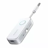 UGREEN Transmisor Receptor Bluetooth 5.4 Adaptador 2 en 1 Jack 3,5mm Audio para Coche Altavoz Auriculares Amplificador Móvil PC TV