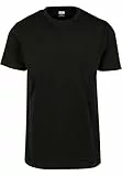 Urban Classics Basic Tee, Camiseta para Hombre, Negro (Black), M