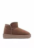 D.Franklin Nordic Low Basic Taupe - Botas para Mujer - Moda casual - Talla (40) - Modelo nordic-low-basic