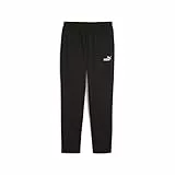 PUMA ESS No. 1 Logo Sweatpants FL op, Pantalones de Punto Hombre, PUMA Black,