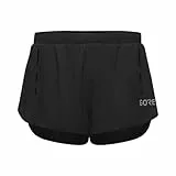 GORE WEAR Split Pantaloncini Uomo, Shorts Hombre, Negro, M
