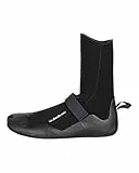 Quiksilver Mens Sessions de 3mm Bota - Negro - Neopreno: Neopreno STRETCHFLIGHT - 100% Nailon