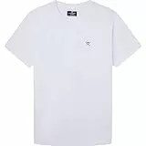 Hackett London Classic SS Tshirt Camiseta, Blanco (White), L para Hombre