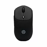 HP 400 Ratón inalámbrico Dual - Bluetooth y USB 2.4GHz, batería de 24 Meses, clics silenciosos, Tacto Suave, Negro