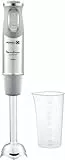 Moulinex QuickChef DD65AD Batidora de Mano de 1000 W, 10 velocidades con vaso medidor, protección antisalpicaduras, mango antideslizante, alta potencia y velocidades regulables