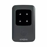 STRONG - Router WiFi 4G Hotspot 150 - hasta 150 Mbps 4G & WiFi - Batería Recargable - Funciona Todo Tipo de SIM - Uso Compartido de la Red Móvil - Fácil de Instalar - Conector Micro USB - Negro