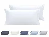 Todocama – Juego de 2 Fundas de Almohada, Microfibra Extra Suave, hipoalergénicas