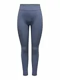 ONLY Onpjaia Life HW Seam Tights Noos Leggings, Vintage Indigo, M-L Mujeres
