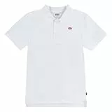 Levi's Lvb Back Neck Tape Polo, Camisa de Polo Niños, Blanco (Blanquecino), 10 años