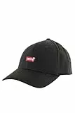 Levi's Housemark Flexfit Cap, Housemark Flexfit Gorra Hombre, Negro (Regular Black), Talla Única