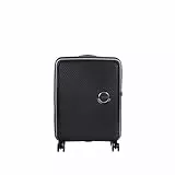 American Tourister Soundbox - Spinner S, Equipaje de Mano, 55cm, 41 L, Negro (Bass Black)