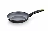Monix Eco Nature Sartén 18 cm, aluminio forjado reciclado, cerámica antiadherente reforzada, apta para todo tipo de cocina e inducción