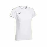 Joma Combi W M/C, Camiseta Mujer, Blanco, L