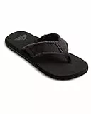 Quiksilver Monkey Abyss, Sandalia Hombre, Negro (Black Black Brown Xkkc), 44 EU