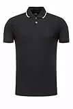 Armani Exchange Double Stripe Polo para Hombre, Azul (Navy 1510), XL