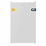 Cecotec Congelador Vertical Sobremesa 87L Bolero CoolMarket TF 87 White. 83,6 cm de Altura y 50,6 cm de Ancho, Bajo Consumo, Puerta Plana y Reversible, Diseño Compacto, Blanco