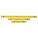 Silverline Tools 119688 Niveles para albañil, 3 pzas 400, 600 y 1.000 mm