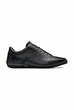 BOSS Hombres Saturn_Lowp_lux4 A_N Sneaker Negro 43 EU