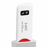 Módem inalámbrico USB 4G - Adaptador de enrutador móvil LTE, dongle wifi portátil | Stick Strong Signal Network, dispositivo de acceso a Internet de alta velocidad para automóviles remotos al aire lib