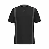 HEAD Club 25 Tech - Camiseta para Hombre, Color Negro