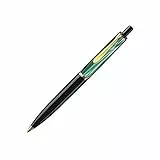 Pelikan K200 Bolígrafo Classic 200 Green-marbled detalles dorados, en caja de regalo