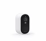 Arlo Essential - Cámara de Seguridad 2K de 2ª generación, cámara inalámbrica para Interiores y Exteriores con Foco, Audio de 2 vías, visión Nocturna de Color, activación de Movimiento, Gran Angular,