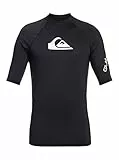 Quiksilver All Time - Licra de manga corta UPF 50 para Chicos 8-16
