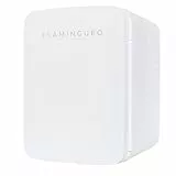 Flamingueo Nevera Pequeña - Mini Nevera 10L, Nevera 12V/220V, Mini Neveras Para Habitación, Función Frío y Calor, Nevera Cosmeticos