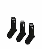 Karl Lagerfeld International B.V Ikon Sock 3 Pack Calcetines, Negro, 18-20 para Hombre