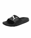 PUMA Unisex Divecat Sandalias deslizantes, Black White, 40.5 EU