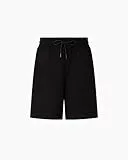 EMPORIO ARMANI Bermuda Short Pantalones Deportivos, Negro, L para Mujer
