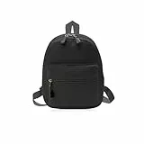 WisePoint Mini Mochila, Mochila Pequeña Mujer de Nylon Bolso Mochilas para Mujeres y Niñas, Mochilas Bolso con Cremallera para Viajes, Compras, Citas