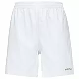 HEAD Pantalones cortos Club para hombre, Blanco, M