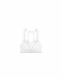Champion Shock Absorber S5044-Ultimate Run Bra Sujetador Deportivo, Opaco, Color Blanco, 95C Mujeres
