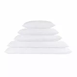 Todocama – Almohada de Fibra con Tratamiento antiácaros y antibacterias. Sensación Tacto Pluma Extra Suave. (Todas Las Medidas Disponibles). (75 cm)