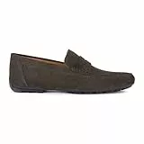 Geox U Kosmopolis + Grip, Mocasin Hombre, marrón Oscuro, 42.5 EU