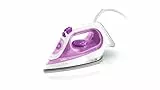 Braun Hogar Plancha ropa vapor Texstyle, 2300 W, suela bidireccional 3D SuperCeramic, déposito de 270 ml, Frambuesa, Púrpura, 140 gr/min