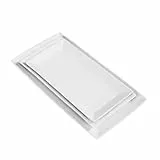 Amazon Basics Juego de vajilla de 3 piezas para entrantes llano y plato de postre de porcelana, 32,38 cm, 28 cm, 25,4 cm (Anteriormente Marca AmazonCommercial)