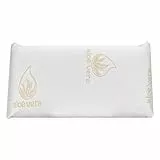 DUÉRMETE ONLINE - Almohada Viscoelástica Aloe Vera Visco | Máximo Confort y Excelente Adaptabilidad con Propiedades Antiestrés | 70 x 40 cm
