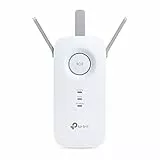 TP-Link RE550 - Mesh AC1900 Repeater, Dual Band WiFi, 1300Mbps/in 5GHz + 600Mbps/in 2.4GHz, WiFi Amplifier, App Control, Compatible with All WiFi Devices, Cranberry