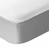 Pikolin Home - Protector de Colchón 90x190 cm - Impermeable Punto 100% Algodón Extrasuave Higiénico - Transpirable y Absorbente - Certificado Oeko-Tex, Silencioso - Cubre Colchón