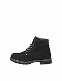 JACK & JONES Botines con cordones Jfwstanton Nubuck Boot para hombre, antracita, 40 EU