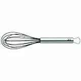 WMF Profi Plus - Batidor 6 varillas silicona 20 cm, Cromargan Acero Inoxidable pulido 18/10 Apto para lavavajillas