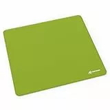 LexonElec x Attack Shark Alfombrilla De Ratón para Juegos Mediana, Alfombrilla De Ratón De Microfibra，17,32 x 15,75 x 0,078 Pulgadas, Alfombrilla De Ratón Impermeable para Deportes Electrónicos-Verde