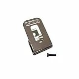 DeWalt Gancho para cinturón + tornillo - Gancho para herramientas - Negro - Latón - Cobre, Zinc - Moderno - Montaje en cinturón