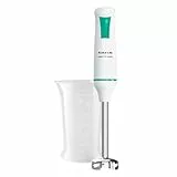 Taurus – Batidora mano Robot 750 Inox | 750W | 2 Velocidades + Turbo | Cuchillas y Varilla Inox | Compacta y Ergonómica | Montaje fácil | Campana antisalpicaduras | Libre BPA | Accesorios