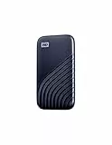 WD My Passport 1TB SSD Externo Portátil, Disco duro externo SSD con velodidad de lectura de hasta 1050 MB/s 1000 MB/s de escritura, Funciona con PC, Xbox y Playstation, Azul medianoche