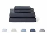 Todocama – Juego de Sábanas de 4 Piezas - 5003 - Sábana Bajera Ajustable - Encimera - Dos Fundas de Almohada de 50x80cm. (Cama 150x190/200 cm, Gris Oscuro)
