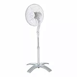 Orbegozo SF 0440 – Ventilador de pie con movimiento oval, 3 velocidades, 40 cm de diámetro, cabezal orientable, altura regulable, 60 W